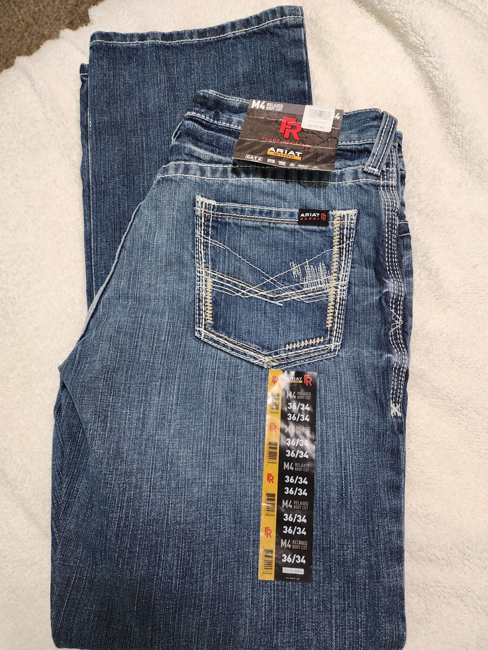 Ariat Men's M4 Bootcut Leg Jeans FR